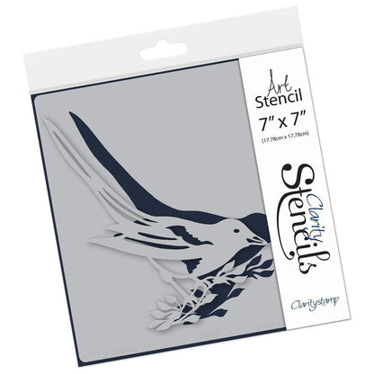 Magpie 2 7" x 7" Stencil