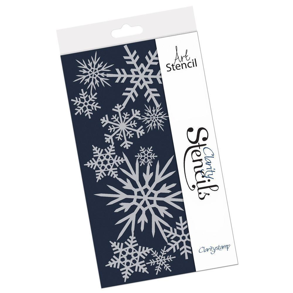 Small Snowflakes Stencil Set