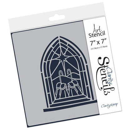 Shepherd Window 7" x 7" Stencil