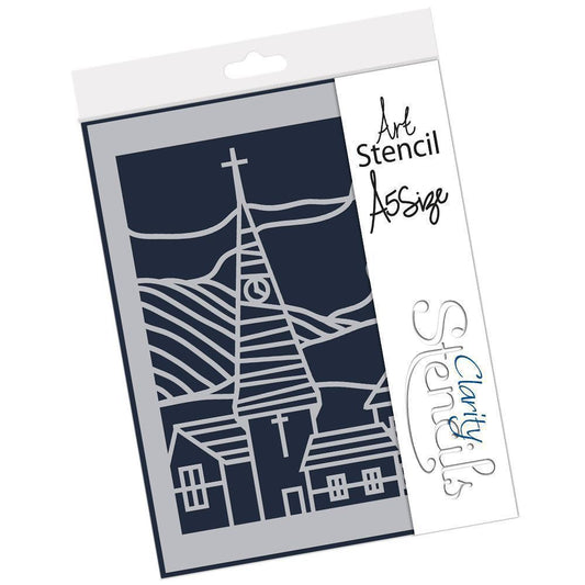 Church A5 Stencil