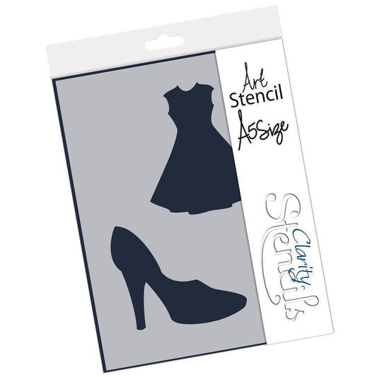 Clarity Style A5 Stencil