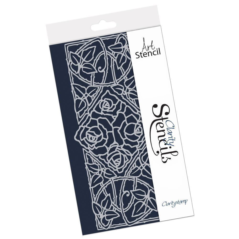 Rose Panel Stencil – Clarity Crafts