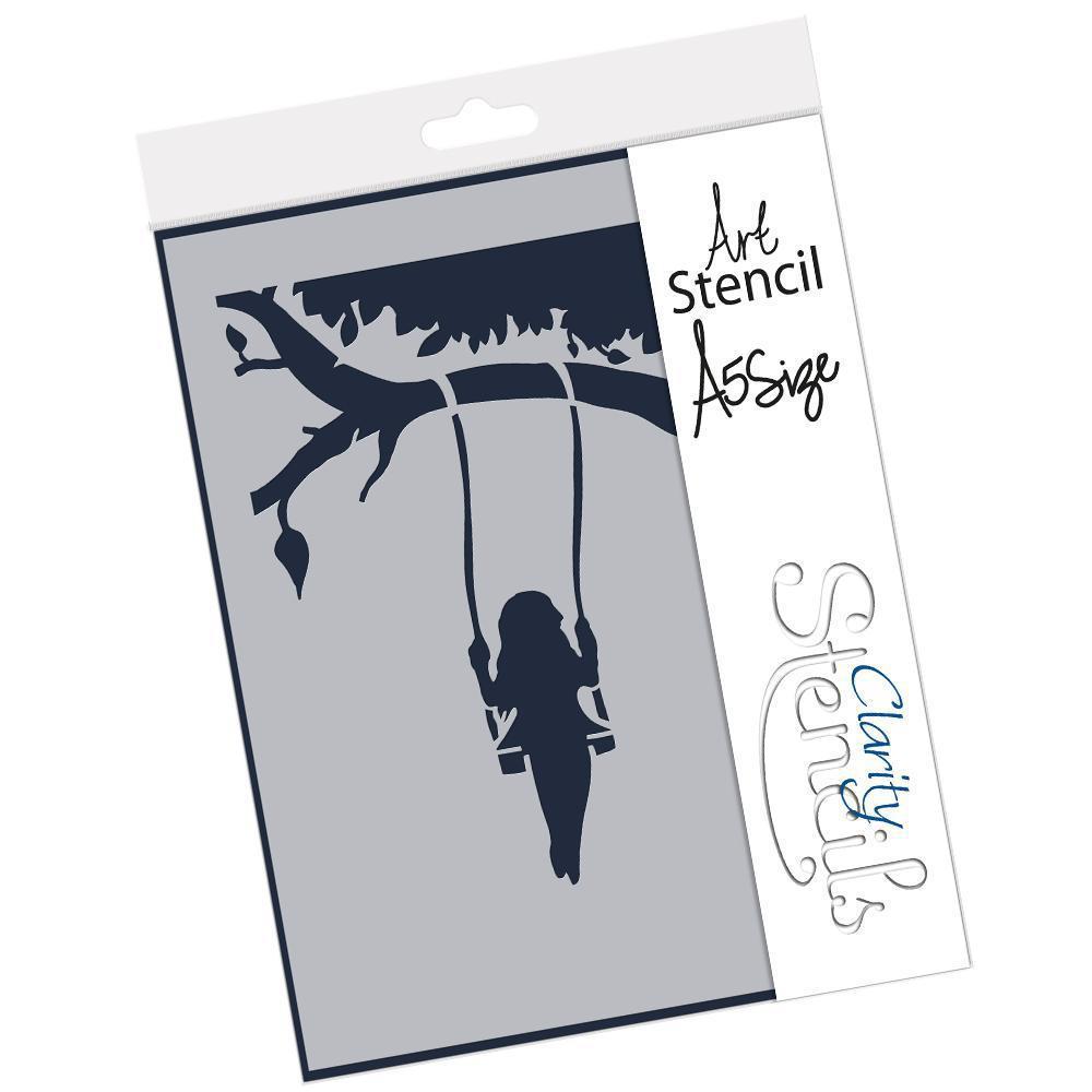 Swing Reverse A5 Stencil