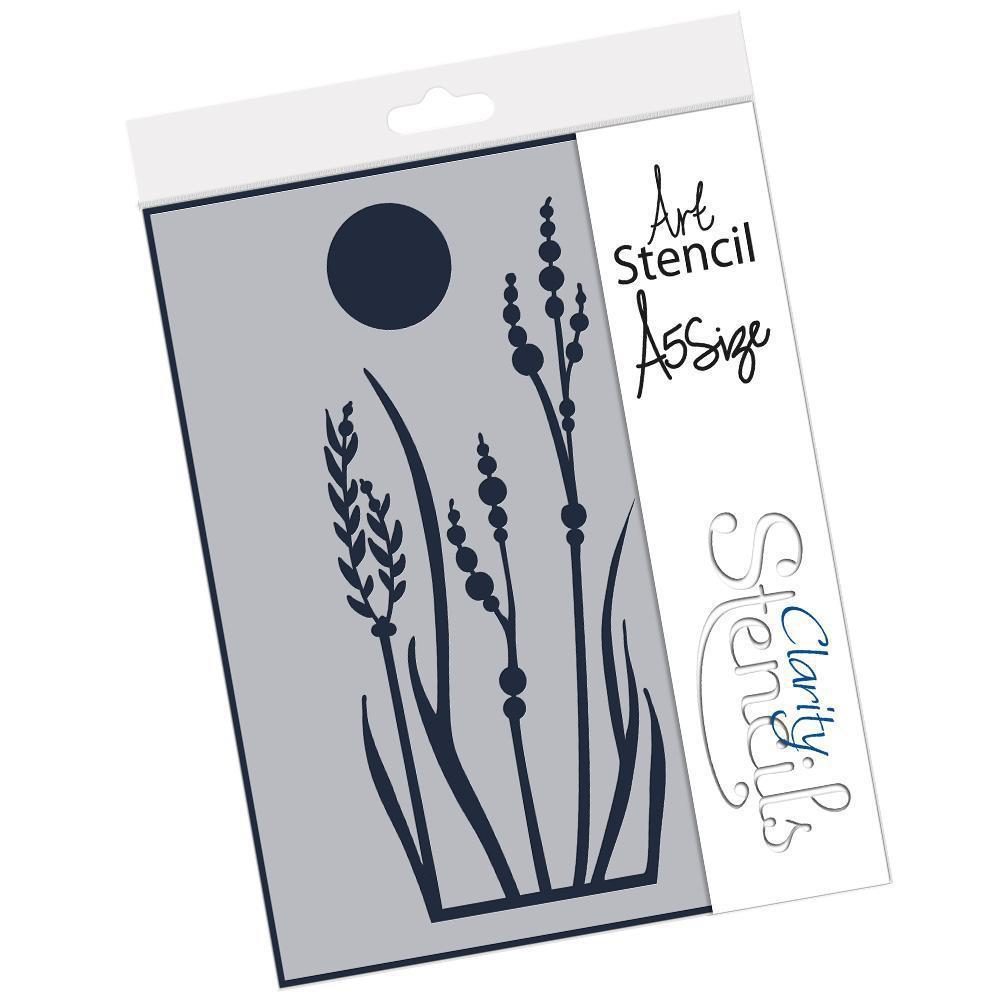 Japanese Reeds A5 Stencil