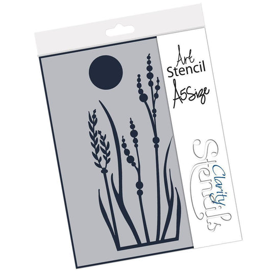 Japanese Reeds A5 Stencil