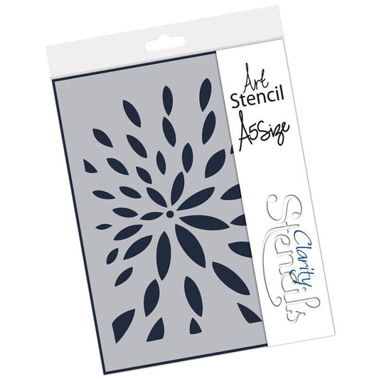 Petals A5 Stencil