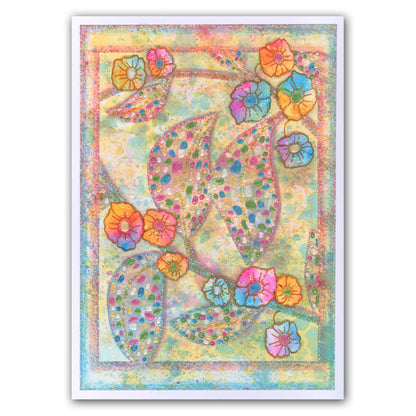 Natural Accents A5 Stencil Collection