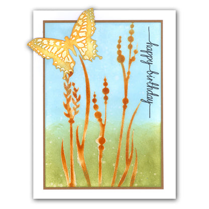 Natural Accents A5 Stencil Collection