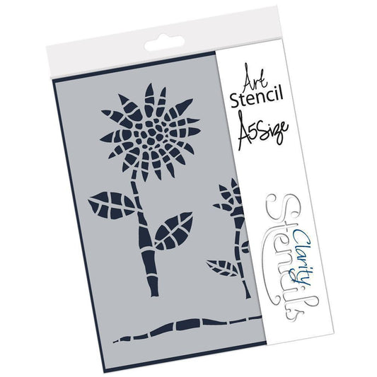 Sunflower A5 Stencil