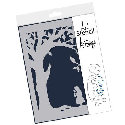 Ani's Folk Art - Fairytale A5 Stencil