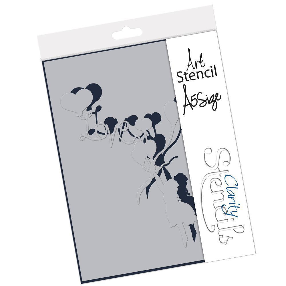 Love Is in the Air A5 Stencil