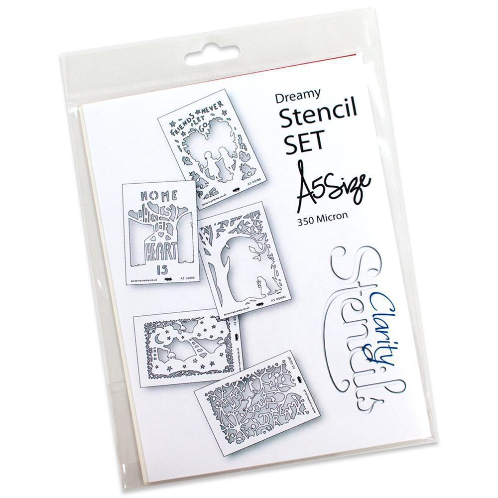 Dreamy A5 Stencil Collection