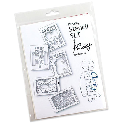 Dreamy A5 Stencil Collection