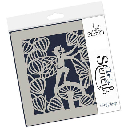 Dewdrop Fairy 7" x 7" Stencil