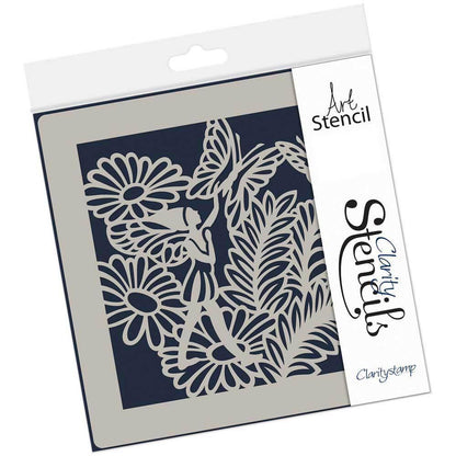 Leafwing Fairy 7" x 7" Stencil