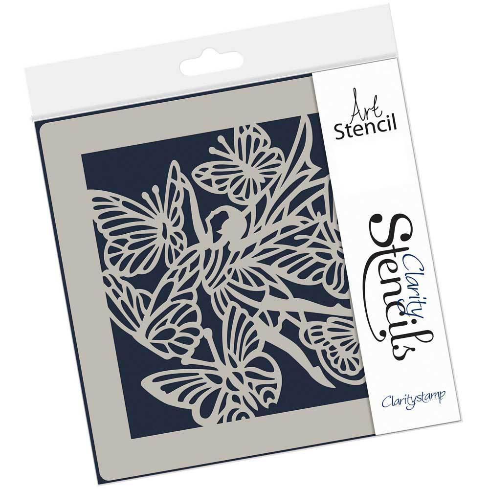 Sugar Plum Fairy 7" x 7" Stencil