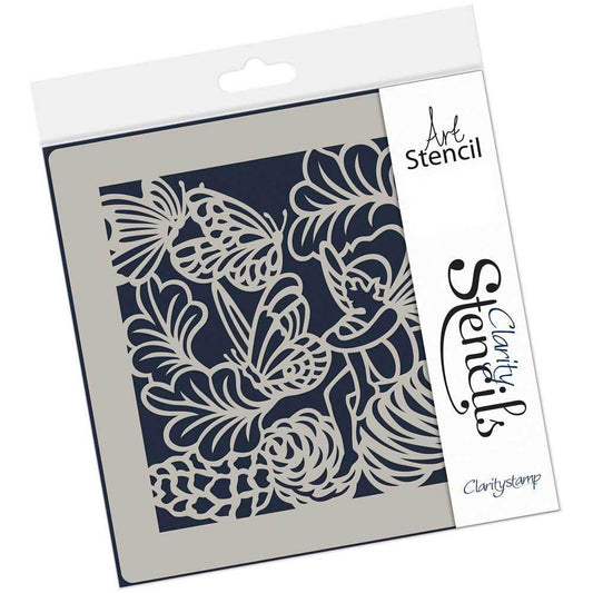 Thistledown Fairy 7" x 7" Stencil