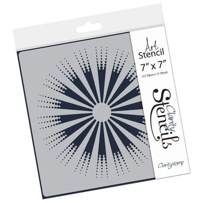 Sunshine 7" x 7" Stencil
