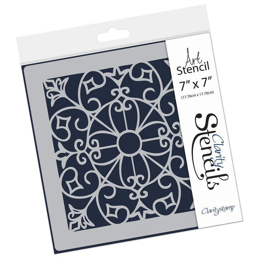 Celtic Square 7" x 7" Stencil