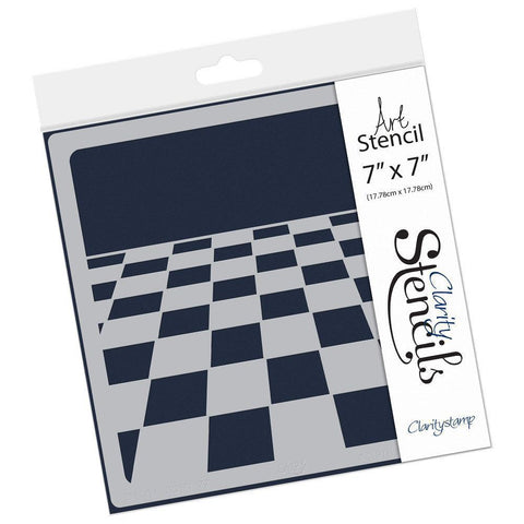 Chessboard 7" x 7" Stencil