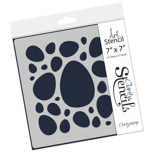 NDSC 09 Eggs 7" x 7" Stencil