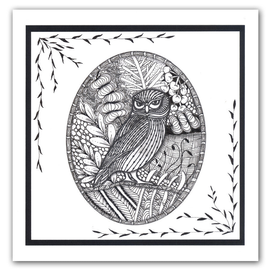 Simple Shapes 1 7" x 7" Stencil Collection