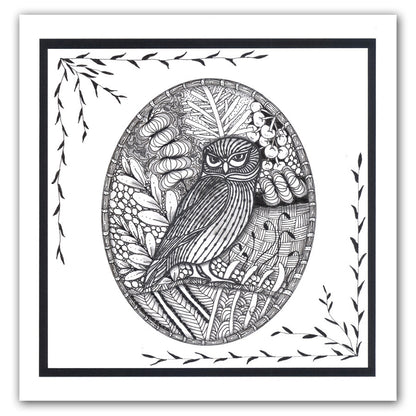 Simple Shapes 1 7" x 7" Stencil Collection