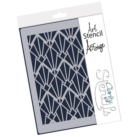 Diamond Kite A5 Stencil