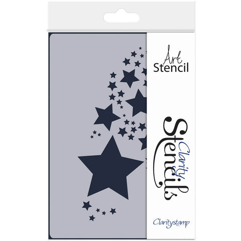 Starry Burst A5 Stencil