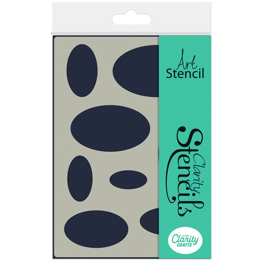 Oval Aperture Mat A4 Stencil