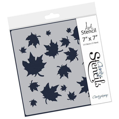 Maple Leaves 7" x 7" Stencil
