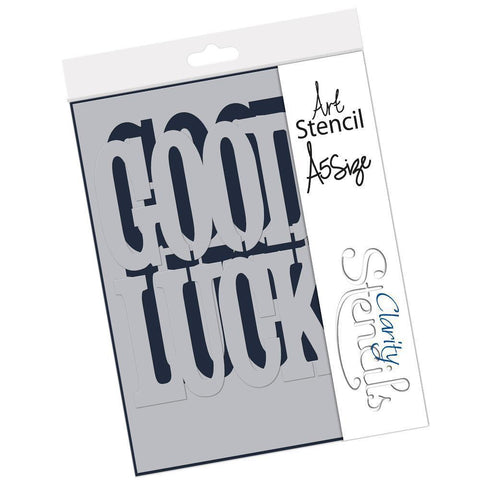 Good Luck A5 Stencil
