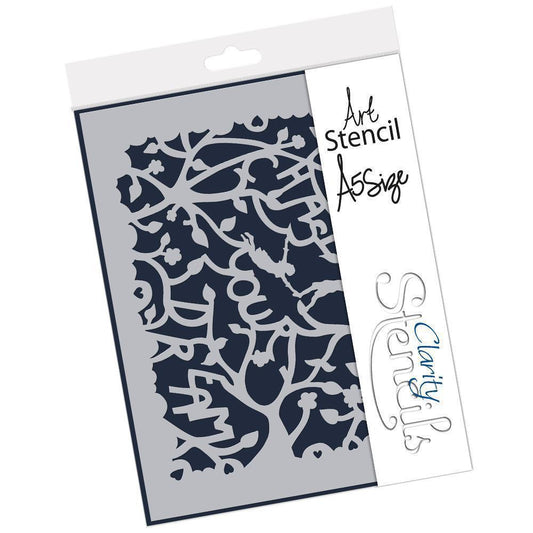 Ani's Folk Art - Chase Your Dreams A5 Stencil