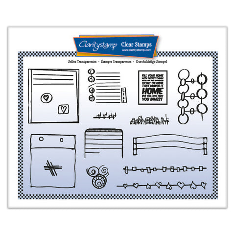 Sam's Fill Your Home A5 Stamp Set