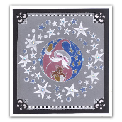 Christmas Rounds Collection A5 Square Groovi Plate Set