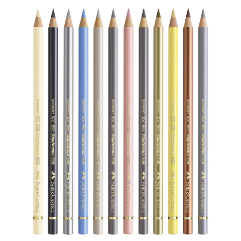 Faber-Castell Polychromos Artists' Pencils - Set of 12 – Claritystamp