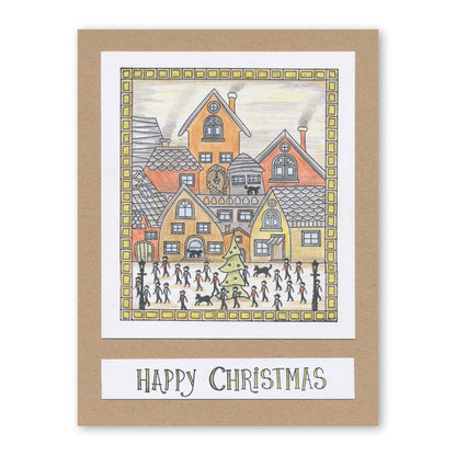 Barbara's SHAC About Town A5 Square Stamp & Mask Set