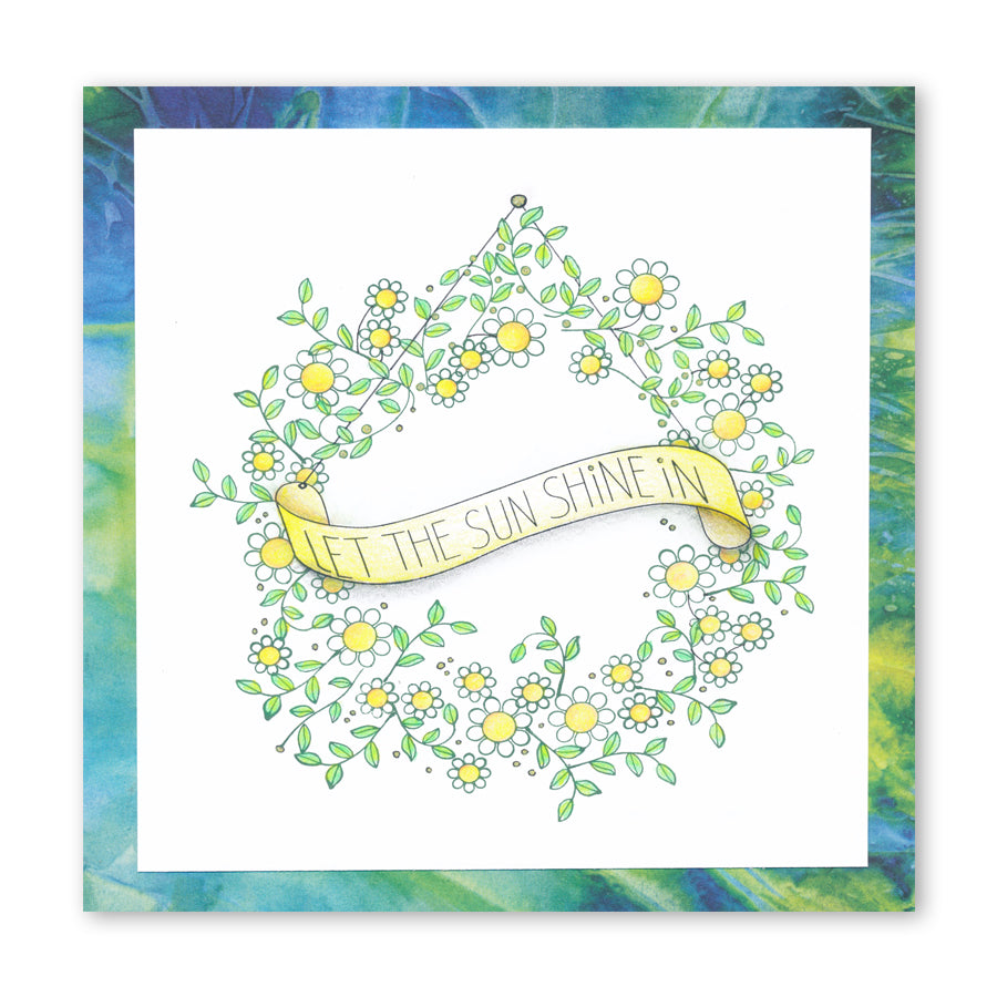 Barbara's SHAC Let the Sun Shine Doodle A5 Stamp & Mask Set