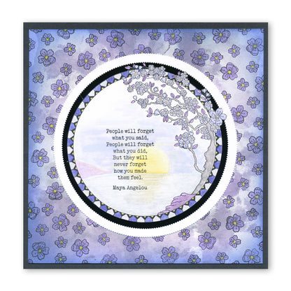 Barbara's SHAC Geisha Doodle A5 Stamp & Mask Set