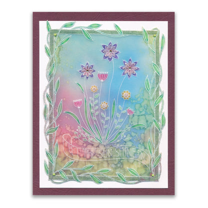 Barbara's SHAC Let the Sun Shine Doodle A5 Groovi Plate