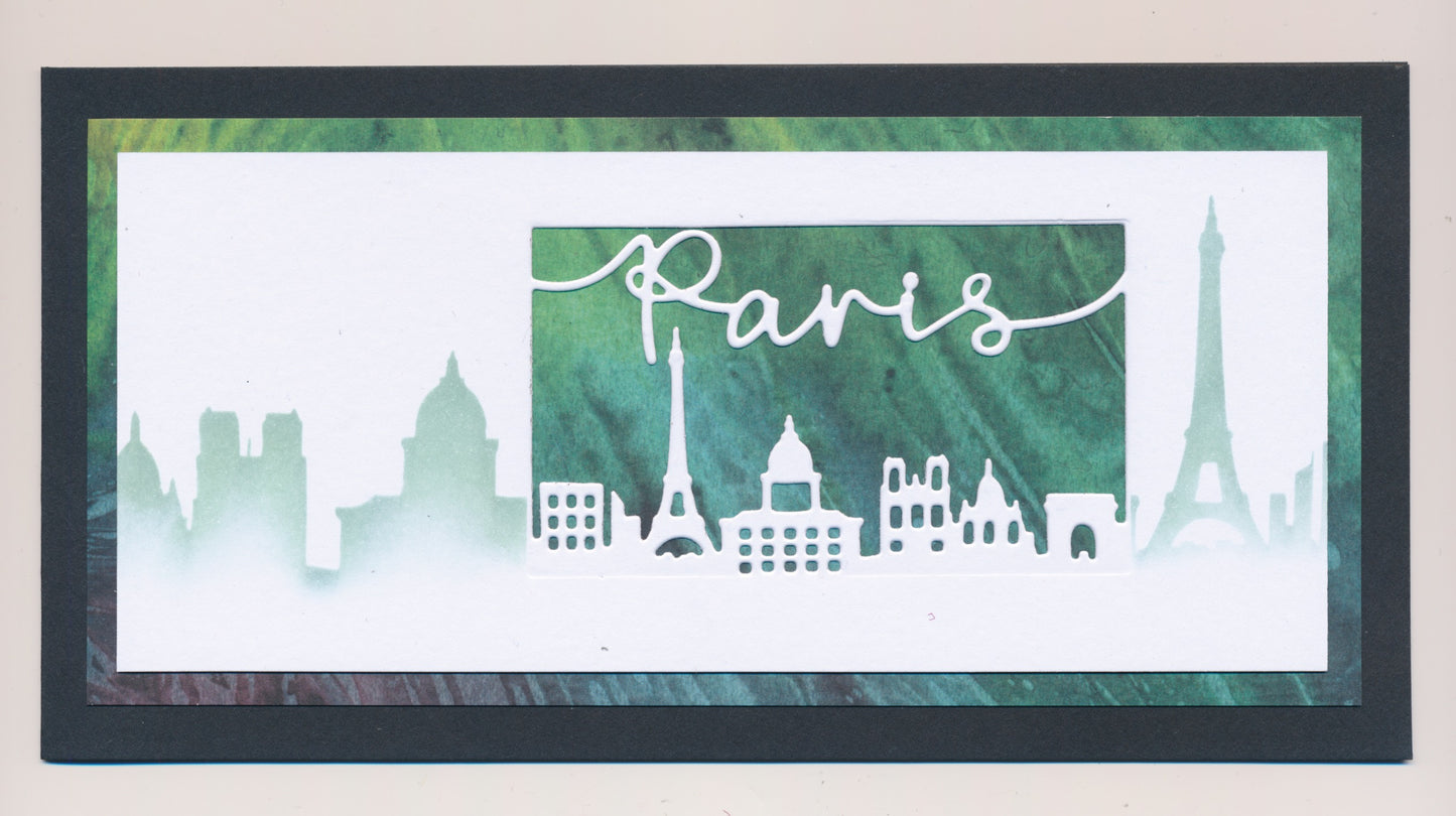 London, Paris & New York Skyscape Fresh Cut Dies