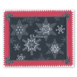 Small Snowflakes A5 Square Groovi Piercing Grid