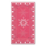 Large Snowflakes A5 Square Groovi Plate