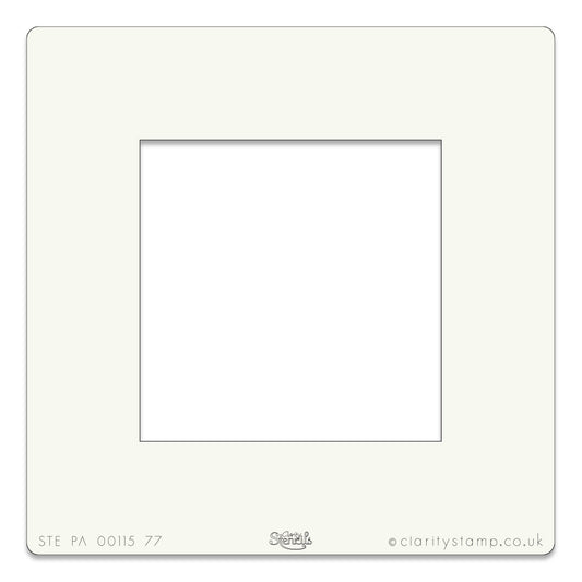 Square Frame 7" x 7" Stencil