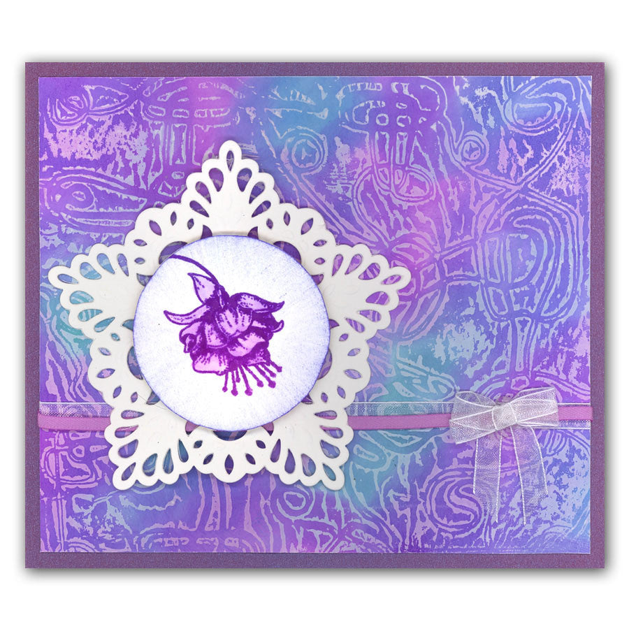 Unravelled Twine 7" x 7" Stencil