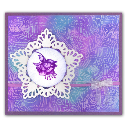 Unravelled Twine 7" x 7" Stencil