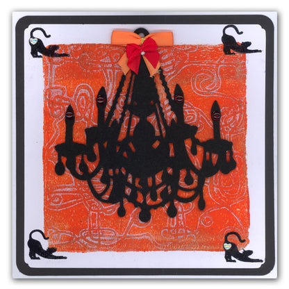 Unravelled Twine 7" x 7" Stencil