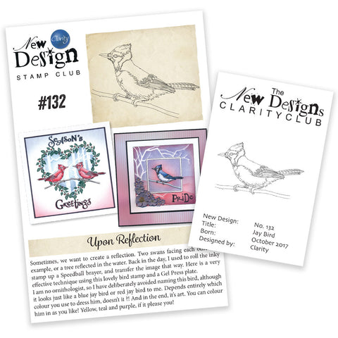 New Design Stamp Club Back Issue - 132 - Jay Bird