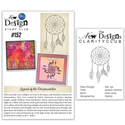 New Design Stamp Club Back Issue - 152 - Dreamcatcher