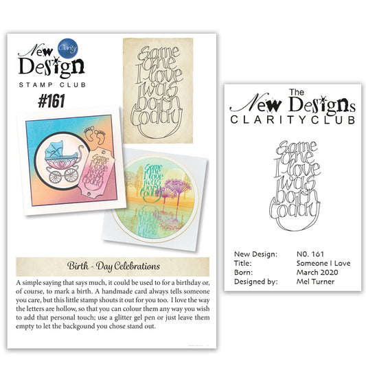 New Design Stamp Club Back Issue - 161 - Someone I Love
